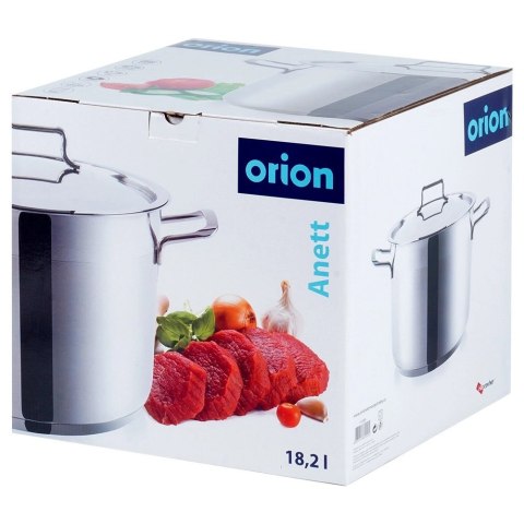 Grupa Orion Sp. z o.o. Garnek Stalowy 18,2 L ORION ANETT Mega 30 cm Indukcja Zmywarka