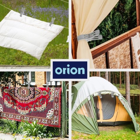 Grupa Orion Sp. z o.o. Klipsy do ręcznika plażowego 4 szt.