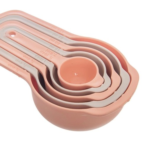 Grupa Orion Sp. z o.o. Miarki Kuchenne Zestaw 5 szt Tworzywo Wielokolorowe do zmywarki ORION