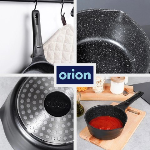 Grupa Orion Sp. z o.o. Rondel Granitowy GRANDE Powłoka PFLUON 1,6 L ORION 18 cm Indukcja