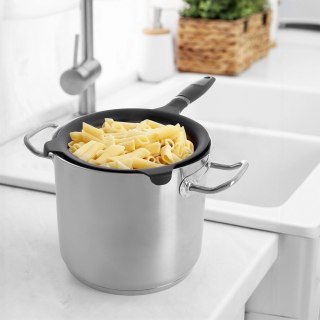 Grupa Orion Sp. z o.o. Sitko Kuchenne Czarne z Uchwytem Stal 19,5 cm Zmywarka ORION