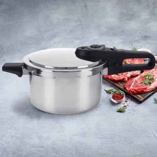 Grupa Orion Sp. z o.o. Szybkowar Ciśnieniowy Stalowy 4 L ORION WIND Indukcja Wygodne Zamykanie