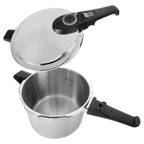 Grupa Orion Sp. z o.o. Szybkowar Ciśnieniowy Stalowy 6 L ORION WIND Indukcja Wygodne Zamykanie