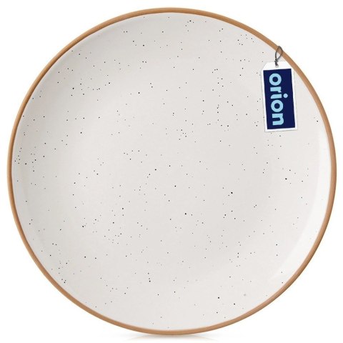 Grupa Orion Sp. z o.o. Talerz Obiadowy Płytki Ceramiczny Beżowy 27 cm ORION Kamionkowy Brzeg