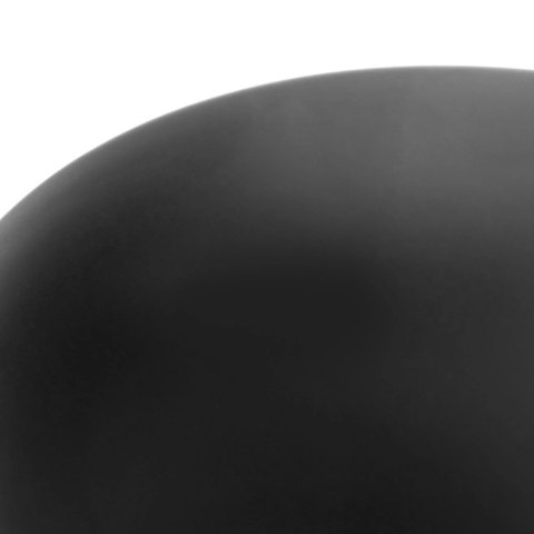 Grupa Orion Sp. z o.o. Talerz Obiadowy Płytki Ceramiczny Czarny Matowy 27 cm ORION Zmywarka