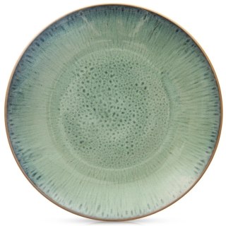 Grupa Orion Sp. z o.o. Talerz Obiadowy Płytki Ceramiczny Zielony GLAZE 27 cm ORION Szkliwiony