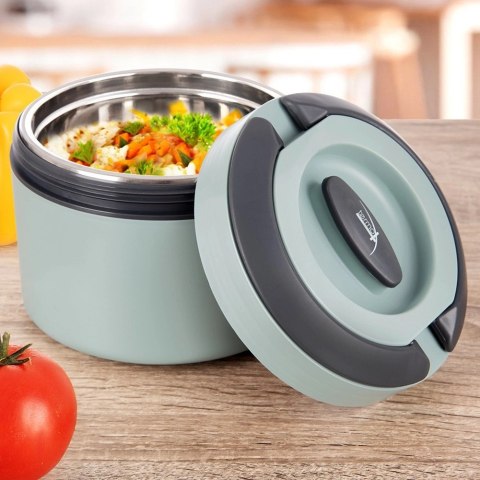 Grupa Orion Sp. z o.o. Termos Obiadowy TERMO Szczelny 620 ml ORION Zielony Mały Idealny na Porcję Zupy