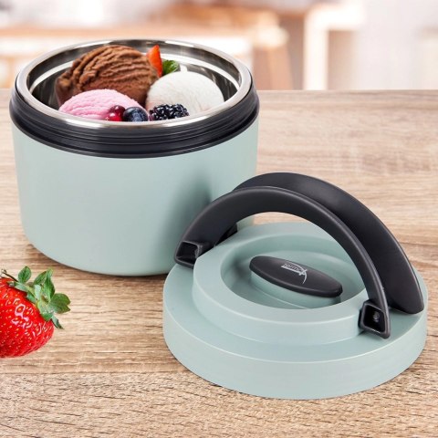 Grupa Orion Sp. z o.o. Termos Obiadowy TERMO Szczelny 620 ml ORION Zielony Mały Idealny na Porcję Zupy