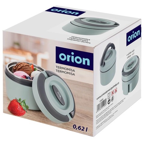 Grupa Orion Sp. z o.o. Termos Obiadowy TERMO Szczelny 620 ml ORION Zielony Mały Idealny na Porcję Zupy