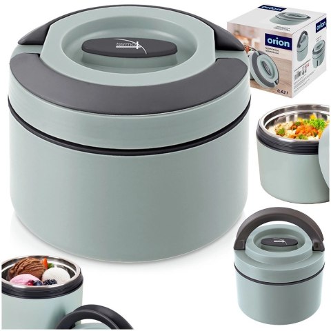 Grupa Orion Sp. z o.o. Termos Obiadowy TERMO Szczelny 620 ml ORION Zielony Mały Idealny na Porcję Zupy