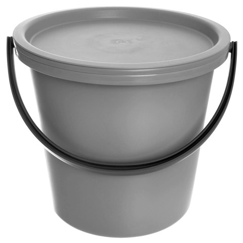 Grupa Orion Sp. z o.o. Wiadro z Misą i Pokrywką 13 L/5 L ORION Zestaw 3 Elementy Tworzywo