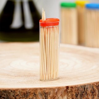 Grupa Orion Sp. z o.o. Wykałaczki Bambusowe 6,5 cm 60 szt. Drewniane Solidne Trwałe ORION