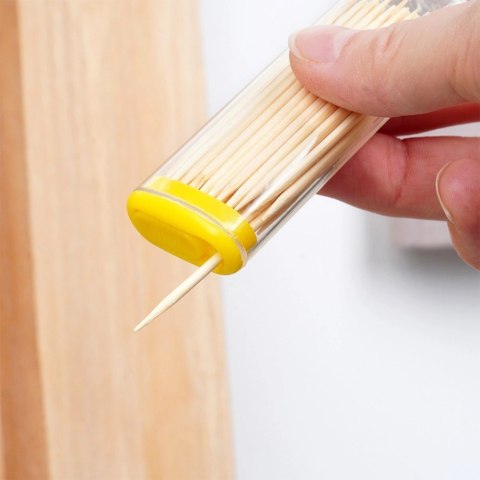 Grupa Orion Sp. z o.o. Wykałaczki Bambusowe 6,5 cm 60 szt. Drewniane Solidne Trwałe ORION