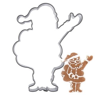 Grupa Orion Sp. z o.o. Wykrawacz do Ciastek Mikołaj 7,3 x 5,5 cm Stal Nierdzewna do Zmywarki ORION