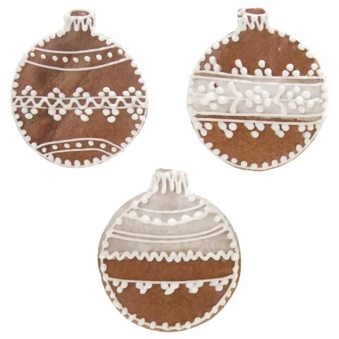 Grupa Orion Sp. z o.o. Wykrawacz do Ciastek Bombka 7 cm Stal Nierdzewna Solidny ORION