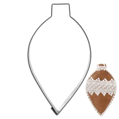 Grupa Orion Sp. z o.o. Wykrawacz do Ciastek Bombka 9 cm Stal Nierdzewna Solidny ORION