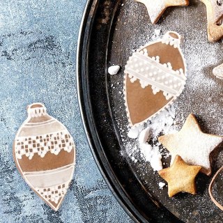 Grupa Orion Sp. z o.o. Wykrawacz do Ciastek Bombka 9 cm Stal Nierdzewna Solidny ORION