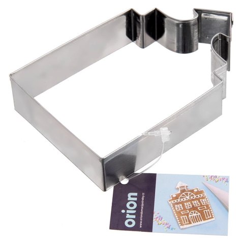 Grupa Orion Sp. z o.o. Wykrawacz do Ciastek Domek 10 cm Stal Nierdzewna Solidny ORION