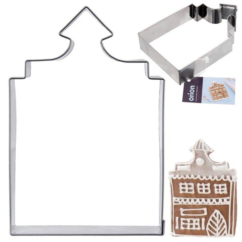 Grupa Orion Sp. z o.o. Wykrawacz do Ciastek Domek 10 cm Stal Nierdzewna Solidny ORION