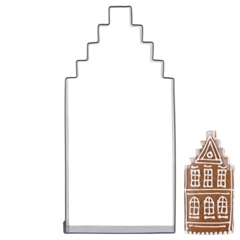 Grupa Orion Sp. z o.o. Wykrawacz do Ciastek Domek 12 cm Stal Nierdzewna Solidny ORION