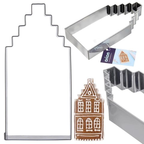 Grupa Orion Sp. z o.o. Wykrawacz do Ciastek Domek 12 cm Stal Nierdzewna Solidny ORION