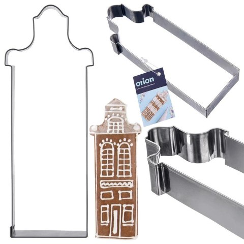 Grupa Orion Sp. z o.o. Wykrawacz do Ciastek Domek 14 cm Stal Nierdzewna Solidny ORION