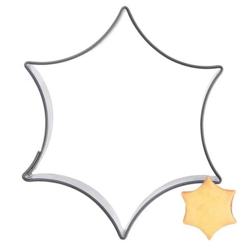 Grupa Orion Sp. z o.o. Wykrawacz do Ciastek Gwiazdka 5,5 cm Stal Nierdzewna do Zmywarki ORION