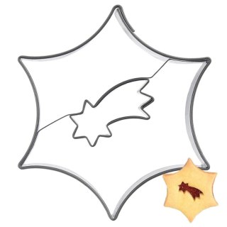 Grupa Orion Sp. z o.o. Wykrawacz do Ciastek z Gwiazdą Betlejemską 5,5 cm Stal do Zmywarki ORION