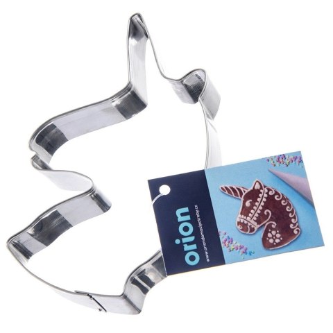 Grupa Orion Sp. z o.o. Wykrawacz do Ciastek Jednorożec 9 cm Stal Nierdzewna do Zmywarki ORION