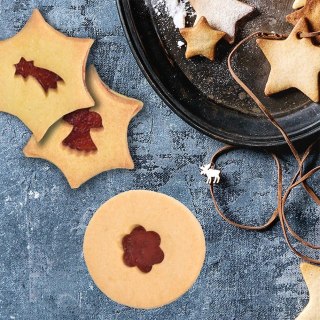 Grupa Orion Sp. z o.o. Wykrawacz do Ciastek Koło z Sercem 4,5 cm Stal Nierdzewna do Zmywarki ORION