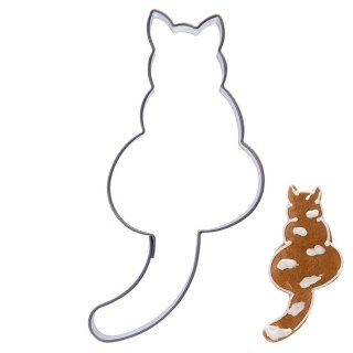 Grupa Orion Sp. z o.o. Wykrawacz do Ciastek Kot 8,5 cm Stal Nierdzewna do Zmywarki ORION