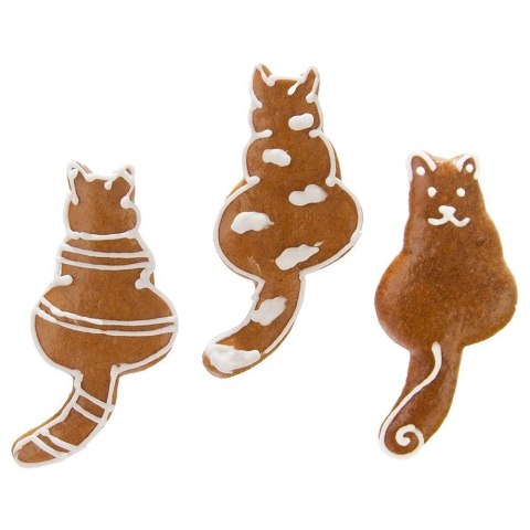 Grupa Orion Sp. z o.o. Wykrawacz do Ciastek Kot 8,5 cm Stal Nierdzewna do Zmywarki ORION