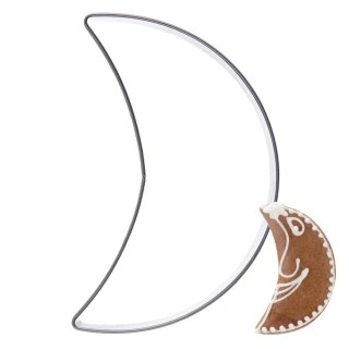 Grupa Orion Sp. z o.o. Wykrawacz do Ciastek Księżyc 6 x 3,7 cm Stal Nierdzewna do Zmywarki ORION