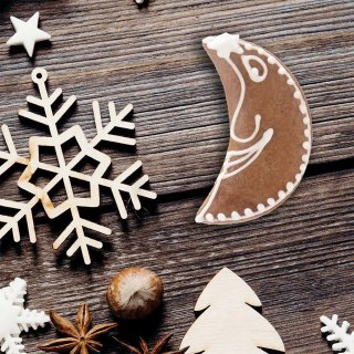 Grupa Orion Sp. z o.o. Wykrawacz do Ciastek Księżyc 6 x 3,7 cm Stal Nierdzewna do Zmywarki ORION