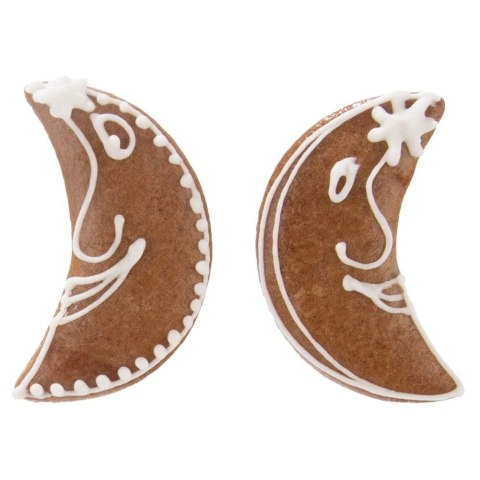 Grupa Orion Sp. z o.o. Wykrawacz do Ciastek Księżyc 6 x 3,7 cm Stal Nierdzewna do Zmywarki ORION