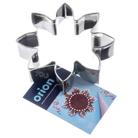 Grupa Orion Sp. z o.o. Wykrawacz do Ciastek Kwiatek 6 cm Stal Nierdzewna do Zmywarki ORION