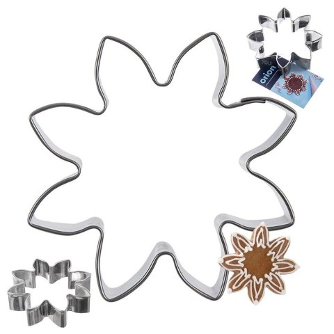 Grupa Orion Sp. z o.o. Wykrawacz do Ciastek Kwiatek 6 cm Stal Nierdzewna do Zmywarki ORION