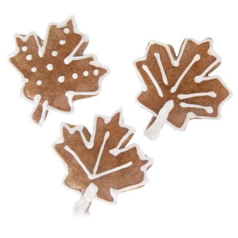 Grupa Orion Sp. z o.o. Wykrawacz do Ciastek Liść Klonu 4 x 3,5cm Stal Nierdzewna do Zmywarki ORION