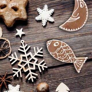 Grupa Orion Sp. z o.o. Wykrawacz do Ciastek Ryba 9 x 4 cm Stal Nierdzewna do Zmywarki ORION