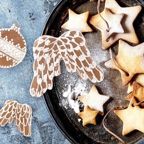 Grupa Orion Sp. z o.o. Wykrawacz do Ciastek 11 cm ORION Skrzydła Anioła Stal Nierdzewna Duży