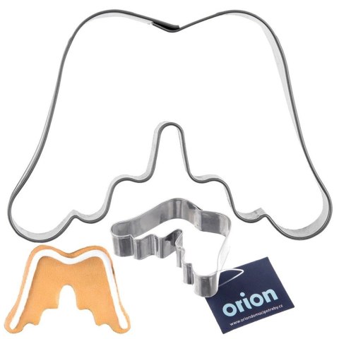 Grupa Orion Sp. z o.o. Wykrawacz do Ciastek 7 cm ORION Skrzydła Anioła Stal Nierdzewna Mały