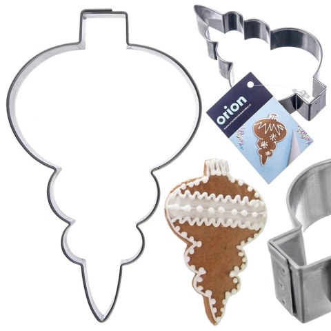 Grupa Orion Sp. z o.o. Wykrawacz do Ciastek 8,8 cm ORION Szpic na Choinkę Stal Nierdzewna