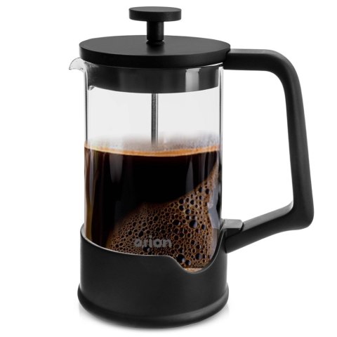 Grupa Orion Sp. z o.o. Zaparzacz Tłokowy 650 ml ORION BLACK French Press Szkło i Stal