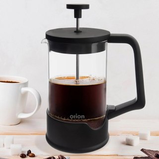 Grupa Orion Sp. z o.o. Zaparzacz Tłokowy 650 ml ORION BLACK French Press Szkło i Stal