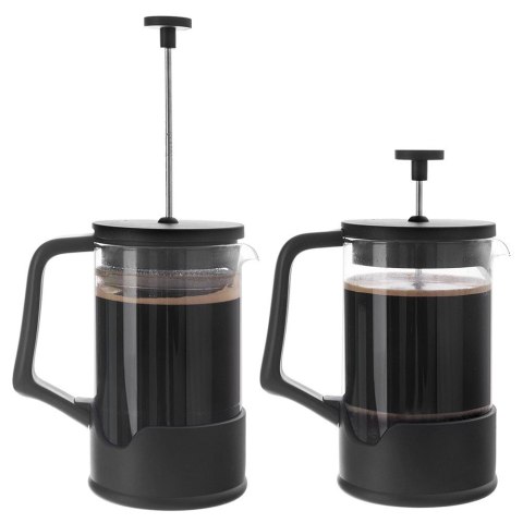 Grupa Orion Sp. z o.o. Zaparzacz Tłokowy 650 ml ORION BLACK French Press Szkło i Stal