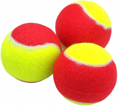 PIŁKA TENIS ZIEMNY ENERO 3SZT KOLOR
