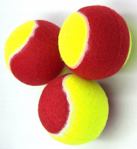 PIŁKA TENIS ZIEMNY ENERO 3SZT KOLOR