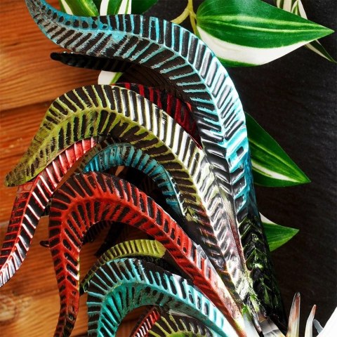 PROGARDEN Figurka ogrodowa metalowa kogut 39x12x40 cm