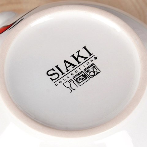 Grupa Orion Sp. z o.o. Miseczki Ceramiczne 13,5 cm 550 ml Zestaw 6 szt Buźki SIAKI COLLECTION