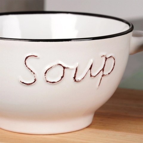 Grupa Orion Sp. z o.o. Miska bulionówka ceramiczna 600 ml 4 szt.